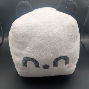 Super soft mini panda stuffed pillow cube toy